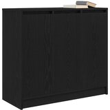  Komoda crni hrast 85x34x76 cm konstruirano drvo | shoptok.hr