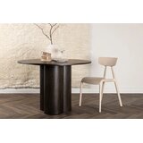 Venture Home Olivia okrugli blagovaonski stol ⌀110 cm, mocca | shoptok.hr