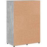 vidaXL Komoda 2 kosa betonsko siva 60x31x84 cm inženirski les | Shoptok.si