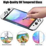 Venisymlis 2 Kosa] Zaščitno Steklo Za Nintendo Switch OLED 2021, Proti Praskam, Brez Mehurčkov, (22057550) | Shoptok.si