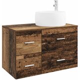  Set namještaja za kupaonicu 2 kom. Staro drvo Konstruirano drvo | shoptok.hr