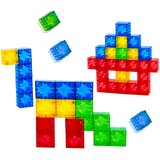 Magnetic Construction Blocks Cubes Colorful 3D Cubes 160 pcs. | shoptok.hr