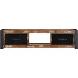 vidaXL TV omarica 100x30x25 cm masivni les obnovljen | Shoptok.si