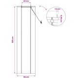 Rolo zavjesa Smeđa 50 x 220 cm Bambus | shoptok.hr