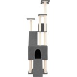  Penjalica za mačke sa stupovima za grebanje tamnosiva 190 cm | Eponuda.com