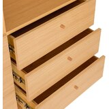 Hübsch Biblioteka u dekoru hrasta u prirodnoj boji 110x190x35 cm Read – | shoptok.hr