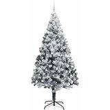  Umjetno božićno drvce Bijelo 240 cm PVC i Čelik i Plastika | shoptok.hr
