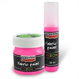  Boja za tekstil NEON 50 ml neon pink Cene