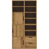  Bočni ormarići 4 kom ODDA 40x24x79 cm puno drvo bor | shoptok.hr