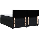  Krevet s oprugama i madracem crni 180x200 cm baršunasti | shoptok.hr