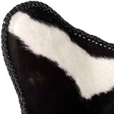  Leptir-stolica crno-bijela od prave kravlje kože | shoptok.hr