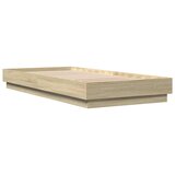  Okvir kreveta s LED svjetlima boja hrasta sonome 90 x 200 cm | Eponuda.com