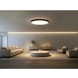  LED plafonsko svetlo LED/300W/230V 3000/4000/6500K prečnik 120 cm crna | Eponuda.com