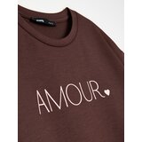 Sinsay Majica od viskoze s natpisom „Amour“ | shoptok.hr