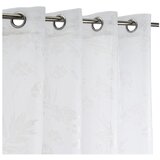 Casa Selección Bela/v srebrni barvi prosojna zavesa 140x260 cm Bonsái – | Shoptok.si