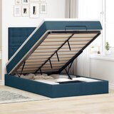  Okvir za krevet s madracima tamnoplavi 120x190 cm baršunasti | shoptok.hr