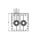  Podna razvodna kutija 400x400x400mm | ePonuda.com
