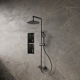 Ferotehna Sistem za tuš Nerola (Siva, Š x V: 24 x 119 cm) | Shoptok.si