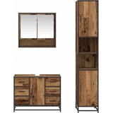  Set namještaja za kupaonicu 3 kom. Staro drvo 90 x 33 x 60 cm | shoptok.hr