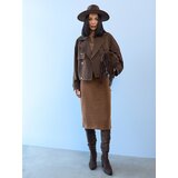 Sinsay Rebrasta midi haljina s remenom | shoptok.hr