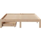 vidaXL Okvir kreveta s ladicama bez madraca 150x200 cm | shoptok.hr