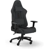 TC100 Gaming ChairRelaxed, Fabric Black/Grey120kg