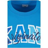Karl Kani Majice s kratkimi rokavi Serif Originator Modra | Shoptok.si