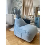 The Brooklyn Kids Modra otroška vreča za sedenje Funny Bunny – | Shoptok.si