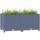 Furnova Visoka greda 80x40x38 cm polipropilen, (21921431) | Shoptok.si