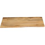 Stolna ploča sa živim rubom 90x80x3,8 cm od masivnog drva manga | shoptok.hr