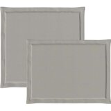  Blazine za sedež in hrbet 4 pcs Svetlo siva 47 x 45 x 2 cm, (5000232284) | Shoptok.si