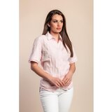 Fenzy Plus Size Košulja Kratkih Rukava, Svijetlo Ružičasta | shoptok.hr