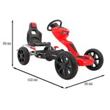 Ramiz Velik otroški gokart rdeča 50 kg | Shoptok.si
