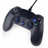 Gembird JPD PS4U 01 USB 2.0 analog vibration gamepad, PlayStation 4 PC, 3m black 1699 | ePonuda.com