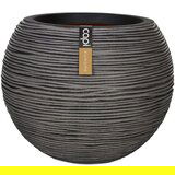 Capi Vaza Nature Rib okrogla 40x32 cm antracitna | Shoptok.si