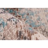 Kayoom VINTAGE PREPROGA 80/150 cm turkizna, rjavosiva | Shoptok.si