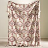 Catherine Lansfield Odeja v naravni barvi 240x200 cm Navajo Fleece &amp;ndash; Slike