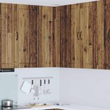  Zidni kutni ormar Lucca Staro drvo 57 x 57 x 100 cm | shoptok.hr