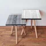 Hanah home set klub stočića 2Shp449, 2 komada, Sivi i beli | ePonuda.com