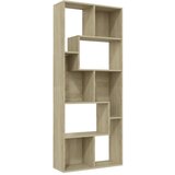 Furnova Knjižna omara sonoma hrast 67x24x161 cm iverna plošča, (21932501) | Shoptok.si