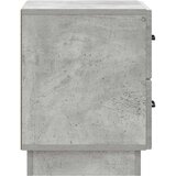  Noćni ormar Betonska siva 43 x 34,5 x 44,5 cm Konstruirano drvo | shoptok.hr