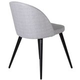Venture Home Velvet blagovaonska stolica, siva, set od 2 Slike