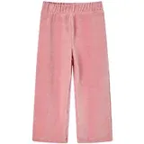 vidaXL Otroške hlače rebrasti žamet svetlo roza 104