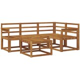  Set vanjskih sofa 5 kom. Prirodna Čvrsto drvo akacije | shoptok.hr