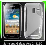  Gumijasti / gel etui S-Line za Samsung Galaxy Ace 2 i8160 - prozorni Cene