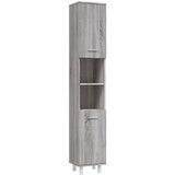  4-dijelni set kupaonskih ormarića boja hrasta sonome drveni | shoptok.hr