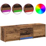 TV ormarić s LED rasvjetom Staro drvo 140 x 34 x 40 cm | Eponuda.ba