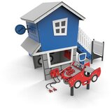  Profesionalno dječje igralište - AUTOMOBILSKA RADIONA | shoptok.hr
