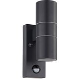 Eglo Riga 5 vanjska zidna/2, led, gu10, 2x3w, sa senzorom, čelik/antracit Cijene
