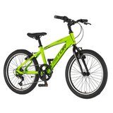 Visitor bicikl junior 20 fox roll alu 20" tvrda alu 12" v-brake 6 brzina 132-155cm (xs) zeleni neon 1203166 | Eponuda.com